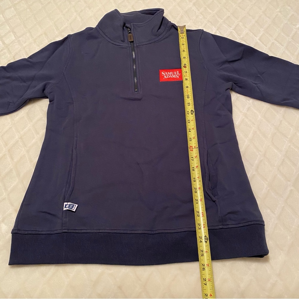 Sam Adams Quarter Zip Sweatshirt Sweater Nwot View 5